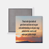 Sprichwörter 19:21 magnet (Vorderseite/Rückseite)