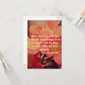 Sprichwörter 19:2 KJV Bible Verse Pic Flat Gruß Karte (Vorderseite/Rückseite Beispiel)