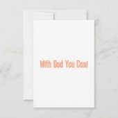 Sprichwörter 19:2 KJV Bible Verse Pic Flat Gruß Karte (Rückseite)