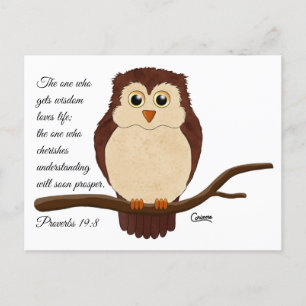Sprichwörter 19:8 - Postkarte