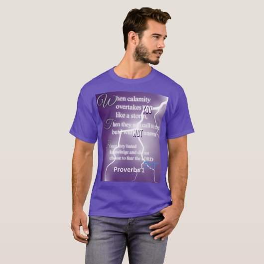 Sprichwörter 1 T - Shirt (Vorne ganz)