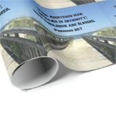 Sprichwörter 20:7 Der rechtschaffene Mann geht in Geschenkpapier (Rolleneckpunkt)