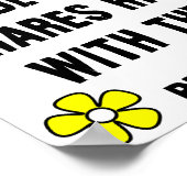 Sprichwörter 22:9 über Kindness Poster (Ecke)