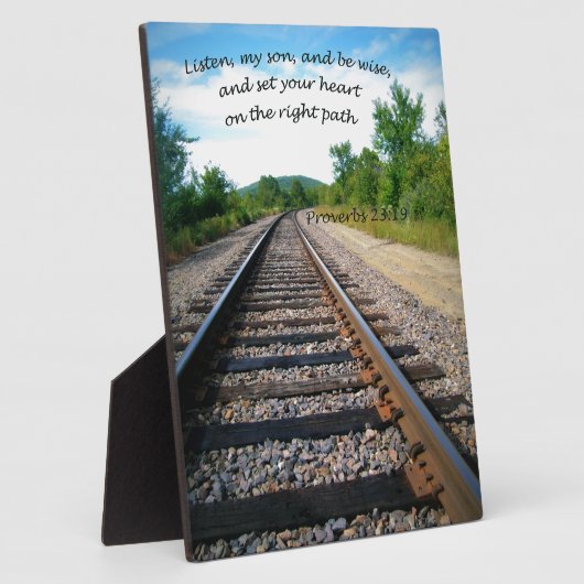 Sprichwörter 23:19 fotoplatte (Seite)