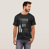 Sprichwörter 23:24 Bibelverse für Christliche Väte T-Shirt (Vorne ganz)