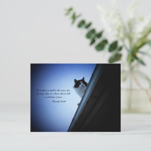 Sprichwörter 25 24 postkarte (Stehend Vorderseite)