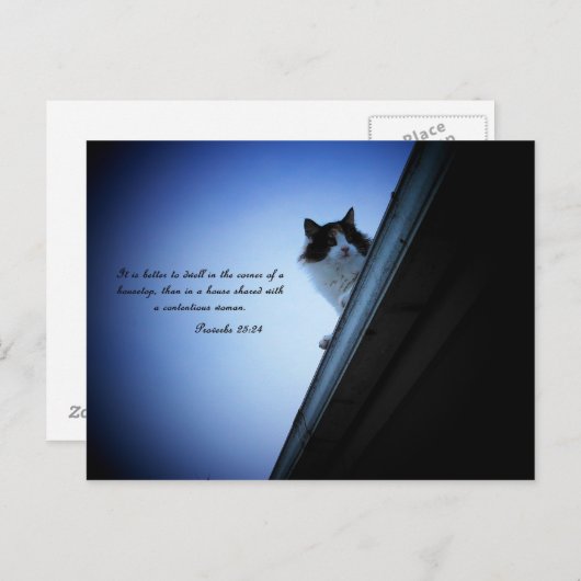 Sprichwörter 25 24 postkarte (Vorne/Hinten)