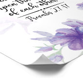 Sprichwörter 27:17 Freunde Schärfen die Minds Poster (Ecke)