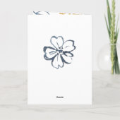 Sprichwörter 2:1-5 Incline dein Ohr in Weisheit Karte (Rückseite)