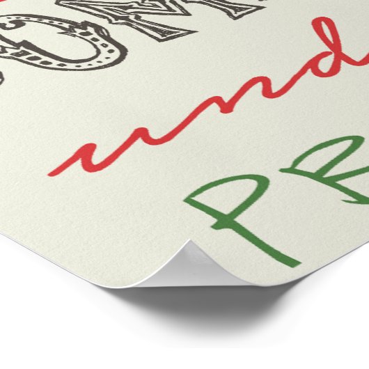 Sprichwörter 2:6 Poster (Ecke)