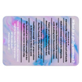 Sprichwörter 31:10-31 Christliche Frauen Zusammenf Magnet (Horizontal)