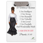 Sprichwörter 31:10 klemmbrett (Vorderseite)