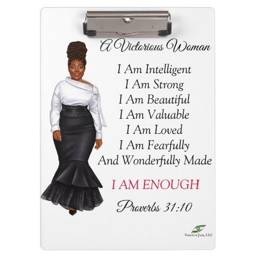 Sprichwörter 31:10 klemmbrett (Vorderseite)