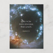 Sprichwörter 31:10 postkarte (Vorderseite)