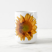 Sprichwörter 31:25 Bibel Verse Sonnenblume Custom Kaffeetasse (Mittel)