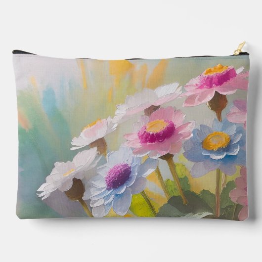 Sprichwörter 31:25,Bibel Verses Mütter, Daisies Zubehörtasche (Rückseite)