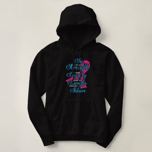 Sprichwörter 31:25 (FEARLESS) Hoodie (Design vorne)