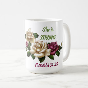Sprichwörter 31:25 - Klassische Tasse