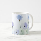 Sprichwörter 31:25 Religious Blue Floral Women's F Kaffeetasse (VorderseiteRechts)
