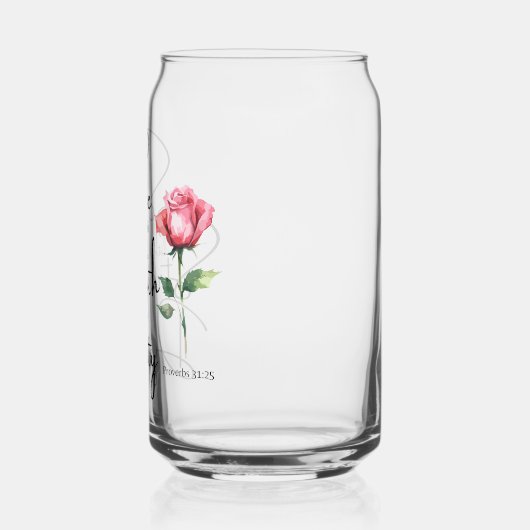 Sprichwörter 31:25 Sie ist bekleidet Bibelverse Bl Dosenglas (Links)