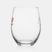 Sprichwörter 31:25 Sie ist bekleidet Bibelverse Bl Weinglas Ohne Stiel (Links)