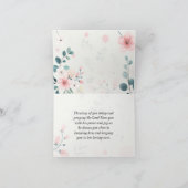 Sprichwörter 31:25 Sie ist in Stärke Karte (Innenseite)