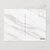 Sprichwörter 31:26 Bibel Verse Marmorglasur Postkarte (Rückseite)