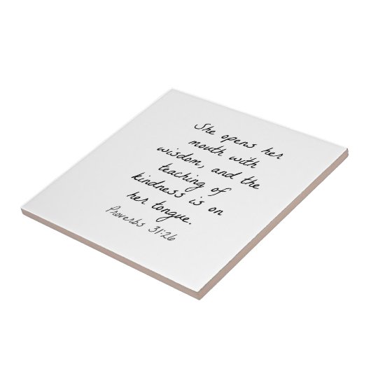 Sprichwörter 31:26 fliese (Seite)