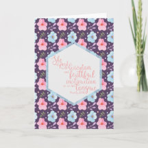 Sprichwörter 31:26 Karte