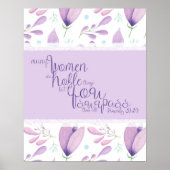 Sprichwörter 31:29 Poster (Vorne)