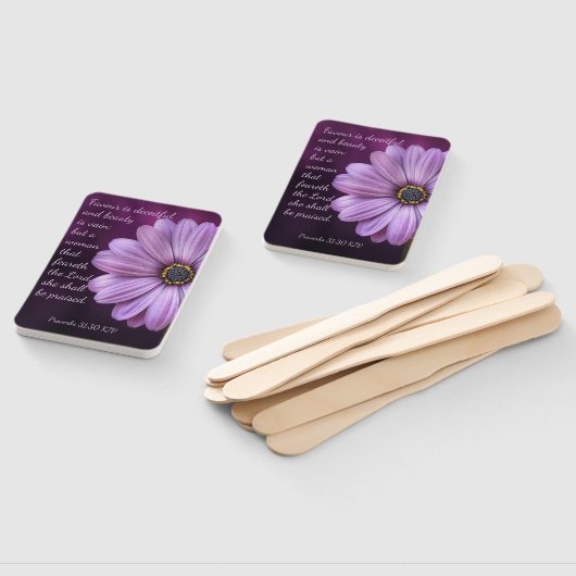 Sprichwörter 31:30 - Eine Frau, die den Herrn fürc Fächer (Non-assembled)