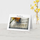 Sprichwörter 31:30 Grußkarte Karte (Gelbe Blume)