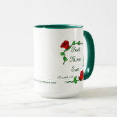 Sprichwörter 31 Beste Mama je Muttertag Tasse (VorderseiteRechts)