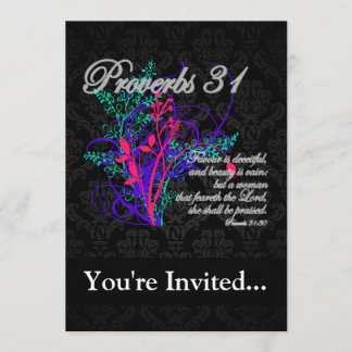Sprichwörter 31 Bibel Christlich Frauenbibel Einladung