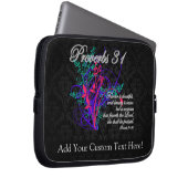 Sprichwörter 31 Bibel Christlich Frauenbibel Laptopschutzhülle (Vorne Rechts)