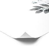 Sprichwörter 31 Bibelverse mit Blume Fotodruck (Ecke)