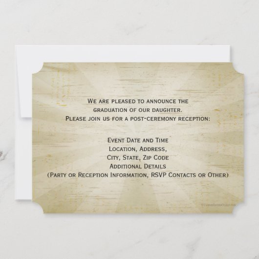 Sprichwörter 31 Foto "Christlich Bible Verse" Absc Einladung (Rückseite)