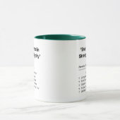 "Sprichwörter 31 Frau: Sip mit Absicht und Gnade" Tasse (Zentrum)