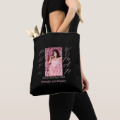 Sprichwörter 31 Frauenpink & Black Tote Bag Tasche (Von Nahem)