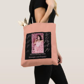 Sprichwörter 31 Frauentasche Pink & Black Front To Tasche (Von Nahem)