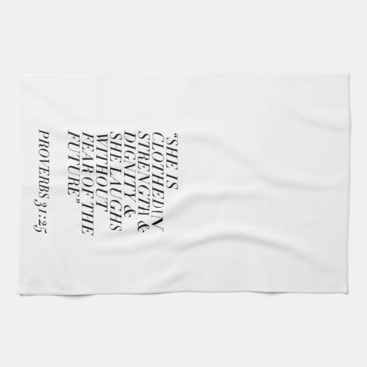 Sprichwörter 31 handtuch (Horizontal)