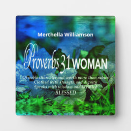 Sprichwörter 31 Inspirationsorientiert Christlich Fotoplatte