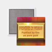 Sprichwörter 31 Magnet (Vorderseite/Rückseite)