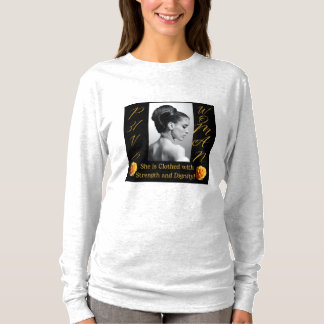 Sprichwörter 31 Weiblicher Weißer Langschläfer T - T-Shirt