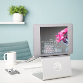 Sprichwörter 3:5-6 aufkleber (Laptop auf Schreibtisch)