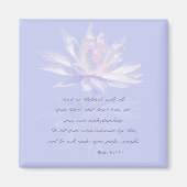 Sprichwörter 3:5-6 | Bibelverse Magnet (Vorne)