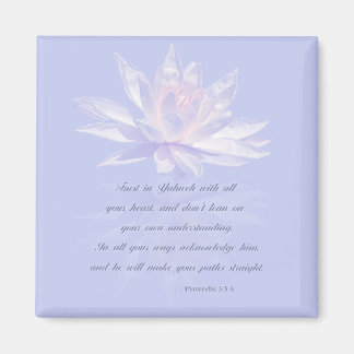 Sprichwörter 3:5-6 | Bibelverse Magnet