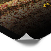 Sprichwörter 3:5-6 Christliches Bibelverse-Poster Poster (Ecke)