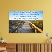 Sprichwörter 3:5-6 leinwanddruck (Insitu (Wohnzimmer))