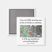 Sprichwörter 3:5-6 magnet (Vorderseite/Rückseite)